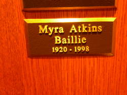 Myra <I>Atkins</I> Baillie 