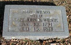 Mary <I>Welch</I> Wilson 