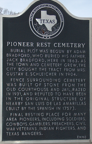 Pioneer Rest Cemetery