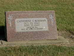 Catherine Theresa <I>Billinger</I> Kohman 