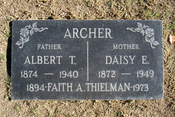 Daisy E. <I>Wylde</I> Archer 
