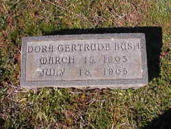 Dora Gertrude Bush 