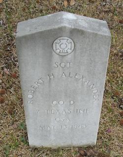 Sgt Robert H. Alexander 