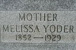 Melissa Anna <I>Winter</I> Yoder 