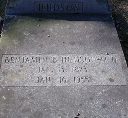 Dr Benjamin B. Hudson 