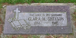Clara May <I>Morrill</I> Snelson 