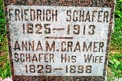 Anna Margaretha <I>Cramer</I> Schafer 