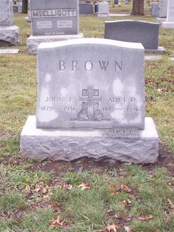 Alice D. <I>Davy</I> Brown 