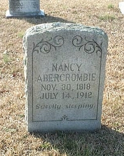 Nancy Jane <I>Dowdy</I> Abercrombie 