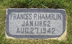 Frances Permelia <I>Wood</I> Hamblin 
