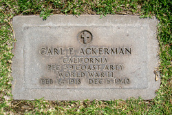PFC Carl E Ackerman 
