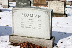 PVT Arsham Vahey J Adamian 