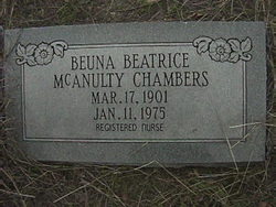 Beuna Beatrice <I>McAnulty</I> Chambers 