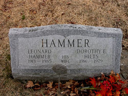 Dorothy Euphemia <I>Hilts</I> Hammer 