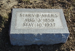 Mary Isabell “Bell” <I>Malloy</I> Akers 