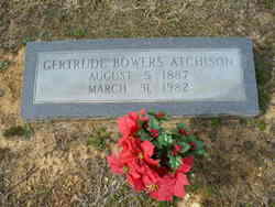 Gertrude <I>Bowers</I> Atchison 