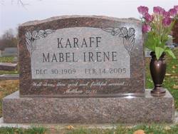 Mabel Irene <I>Morehead</I> Karaff 