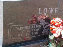 Darphus Aaron Lowe 