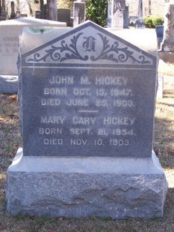Mary Eugenia <I>Cary</I> Hickey 