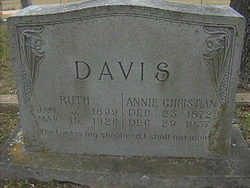 Ruth <I>Davis</I> Conn 