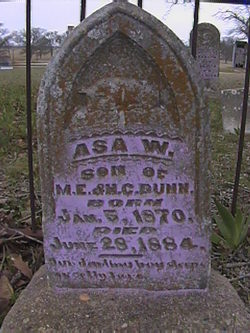 Asa W Dunn 