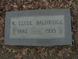 Woodie Clyde Baldridge 
