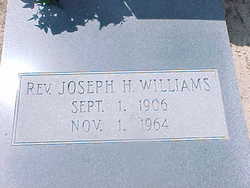 Rev Joseph Hezzey Williams 