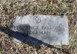 Florence E. <I>Fallon</I> Alderman 