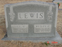 Wesley Carney Lewis 