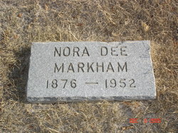 La Nora Dee “Nora” <I>Jones</I> Markham 