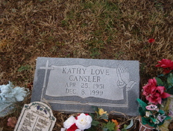 Kathy M <I>Love</I> Cansler 