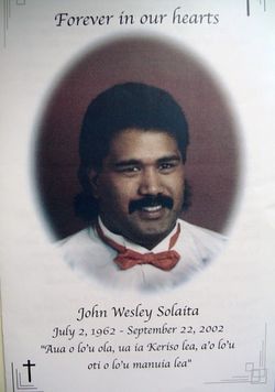 John Wesley Solaita 