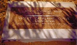 Violet Catherine <I>Coyle</I> Bringham 