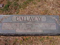Albert Sidney Callaway 
