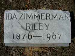 Ida Mae Theresa <I>Zimmerman</I> Riley 