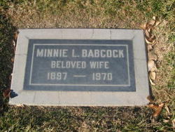 Minnie Launs <I>Bailey</I> Babcock 