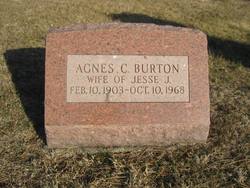 Agnes C <I>Bretz</I> Burton 