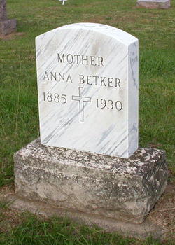 Anna <I>Spietza</I> Betker 