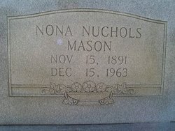 Nona L. “Noney” <I>Nuchols</I> Mason 