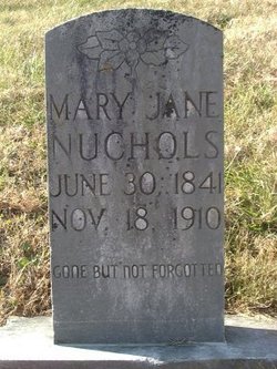 Mary Jane <I>Grindstaff</I> Nuchols 