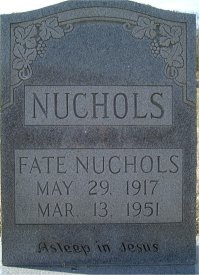 Fate Nuchols 