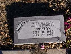 Margie <I>Newman</I> Preston 