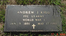 PFC Andrew J. Kidd 