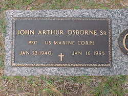 PFC John Arthur Osborne Sr.