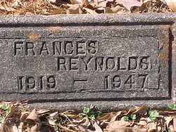 Frances <I>Carr</I> Reynolds 