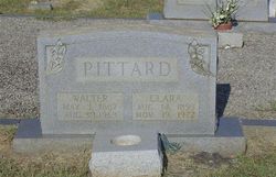 Clara A. <I>King</I> Pittard 