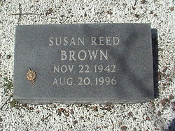 Susan <I>Reed</I> Brown 