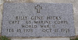 Billy Gene Hicks 