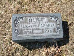 Elizabeth <I>Elder</I> Booher 