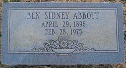 Benjamin Sidney Abbott 